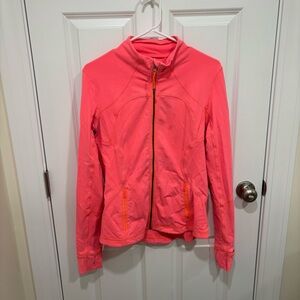 Lululemon Define Jacket Pink Light Coral Full Zip Womens Size 10